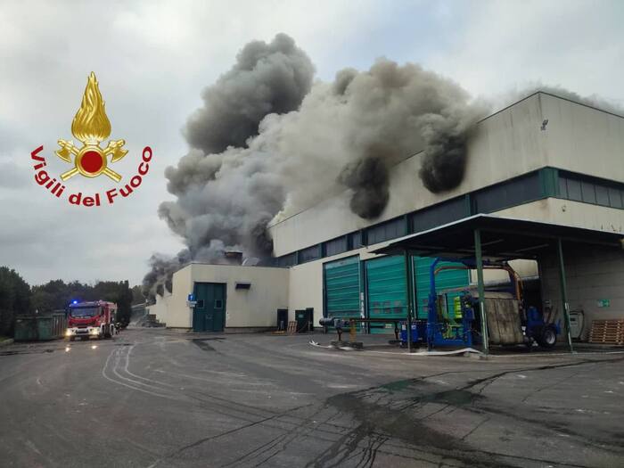 Indagine su incendio doloso a Malagrotta