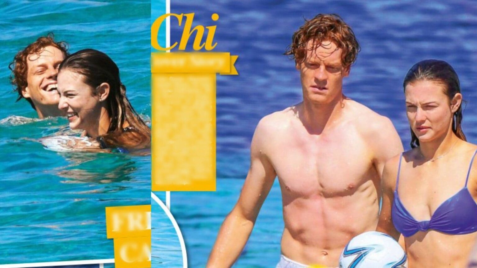 Jannik Sinner e Anna Kalinskaya la loro fuga romantica in Sardegna Occhioche
