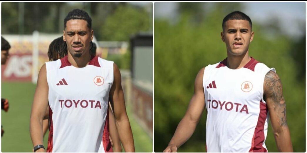 Chris Smalling si congeda dall